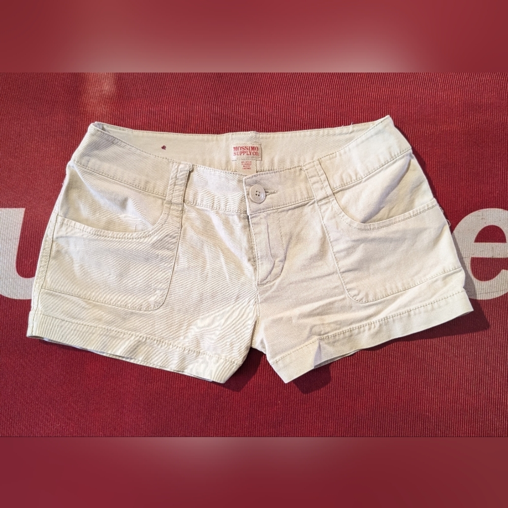 Mossimo Supply Co. Women's Tan Cargo Shorts Size 7